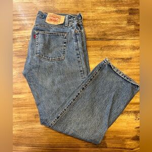 Levi Strauss Button Fly 501 Jeans W33 L30 33x30